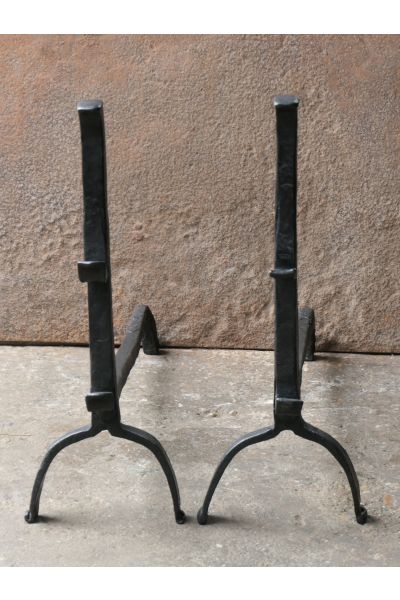 Gothic Style Andirons