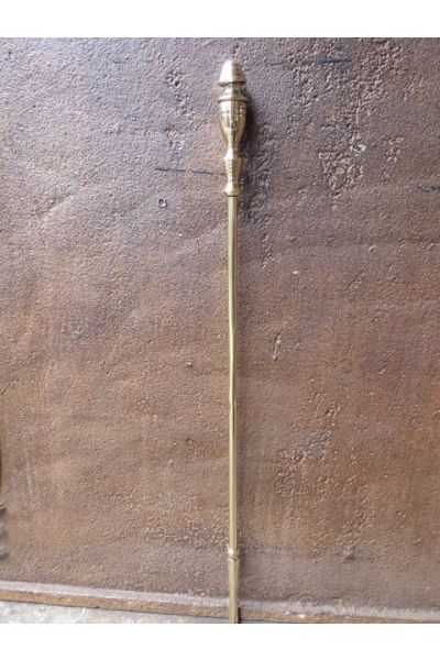 Polished Brass Fire Poker