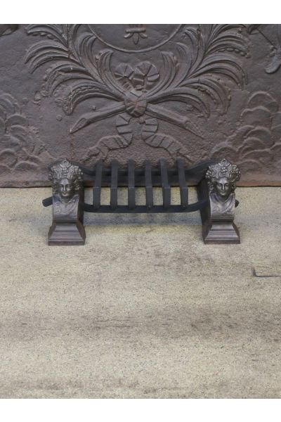 Antique Fireplace Log Grate