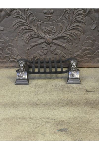 Antique Fireplace Log Grate