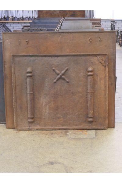 Saint Andrew's Cross Fireback