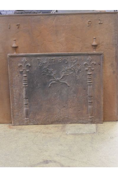 Louis XV Fireplace Back