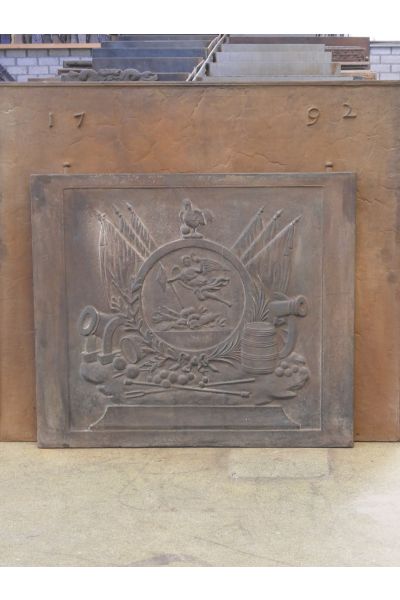 Allegory of France Fireback