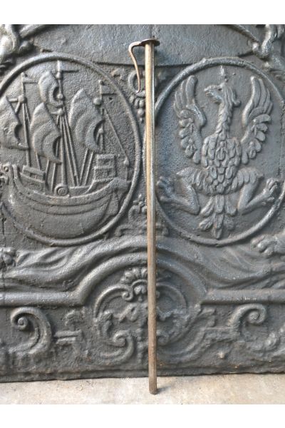 Small Antique Blow Poker