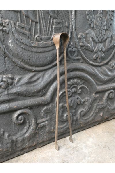 Small French Fireplace Tongs