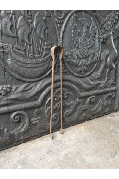 Small French Fireplace Tongs