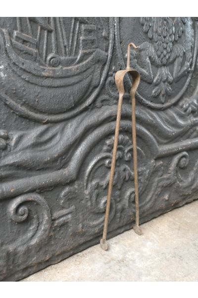 Small French Fireplace Tongs
