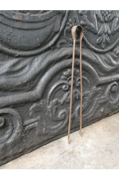 Small French Fireplace Tongs