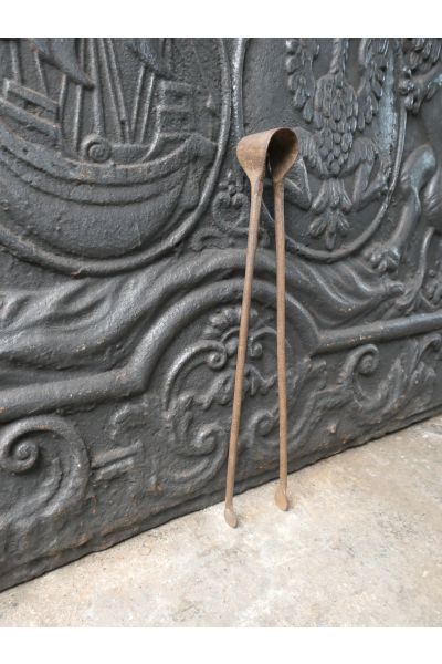 Small French Fireplace Tongs