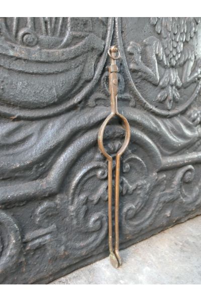 Antique Dutch Fire Tongs