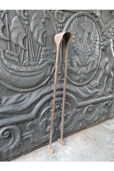 Antique French Fire Tongs