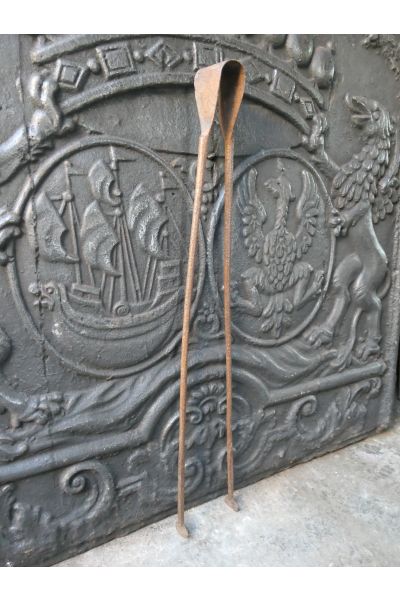 Antique French Fire Tongs