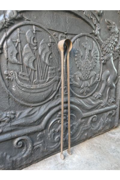 Antique French Fire Tongs