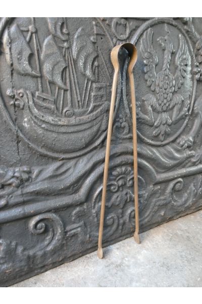 Antique French Fire Tongs