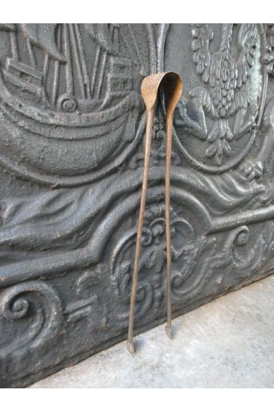 Antique French Fire Tongs