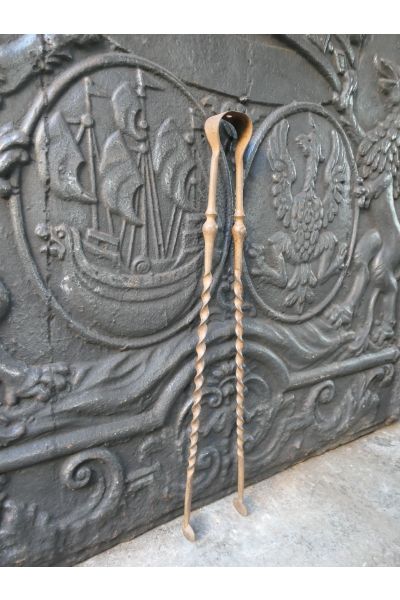 Napoleon III Fire Tongs