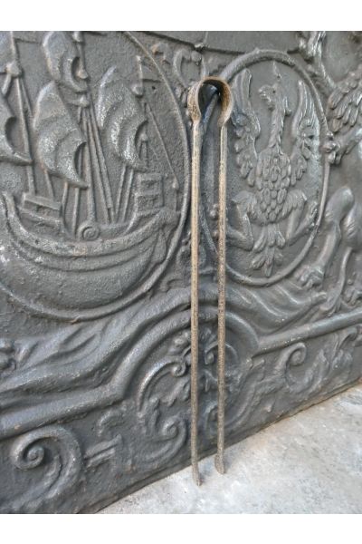 Napoleon III Fire Tongs