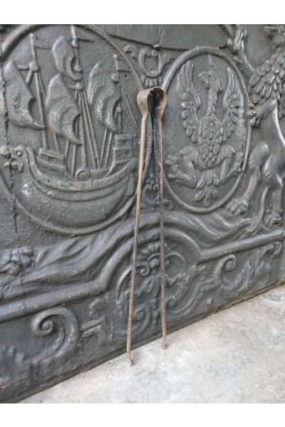 Napoleon III Fire Tongs