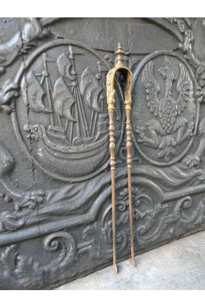 Napoleon III Fire Tongs
