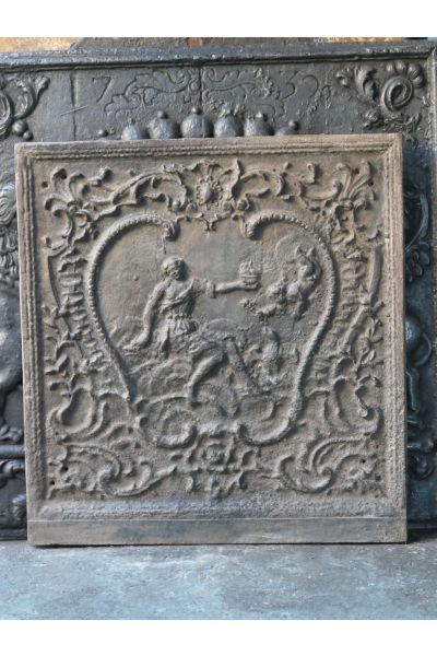 Louis XV Fireplace Back