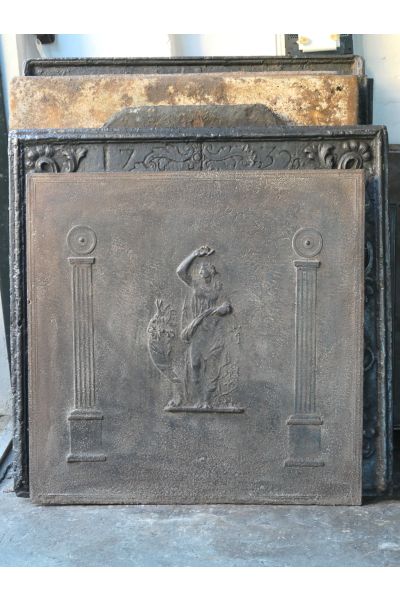 Diana Fireplace Back Plate