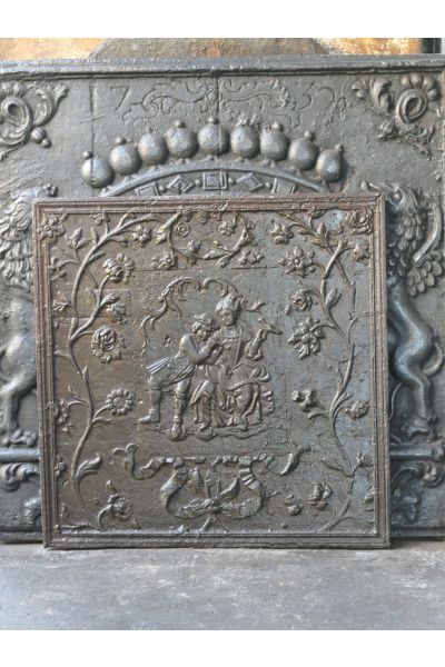 Louis XV Fireplace Back