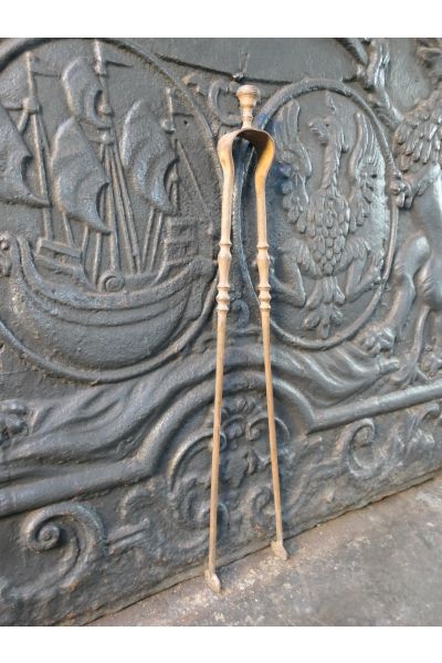 Napoleon III Fire Tongs