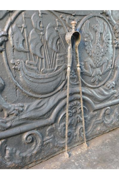 Napoleon III Fire Tongs