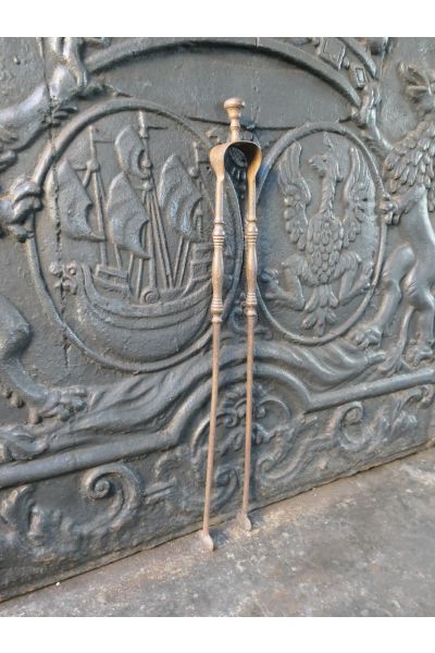 Napoleon III Fire Tongs