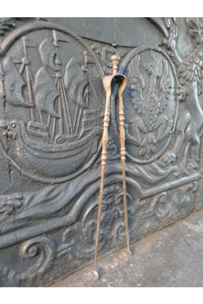 Napoleon III Fire Tongs
