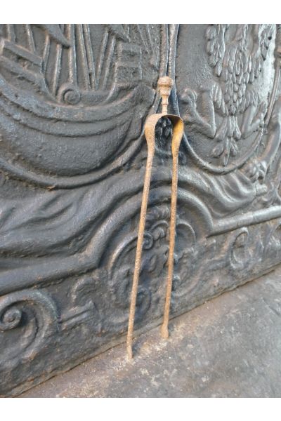 Napoleon III Fire Tongs