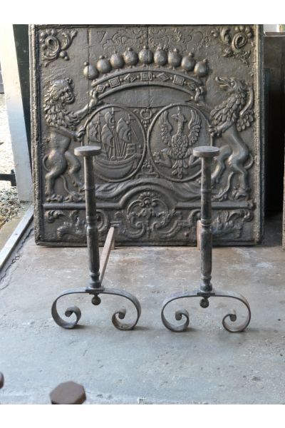 Large Andirons | Landiers