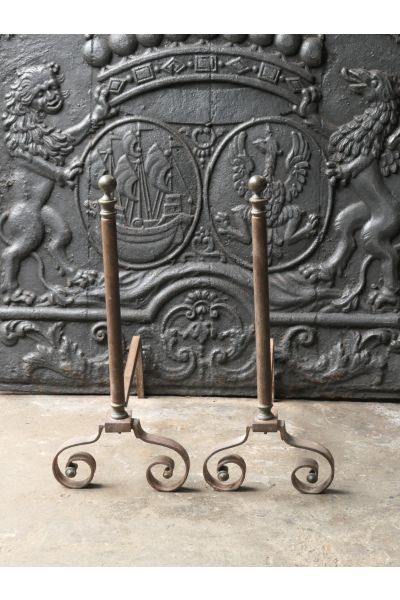 Napoleon III Fire Dogs
