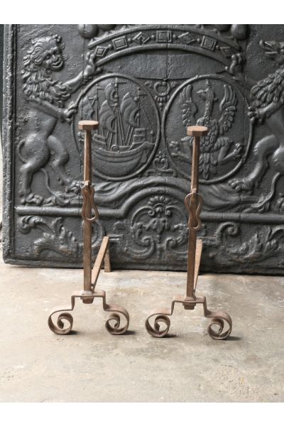 Louis XV Andirons