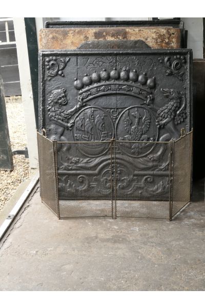 Antique French Fire Screen