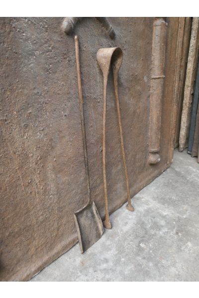 Antique French Fireplace Tools