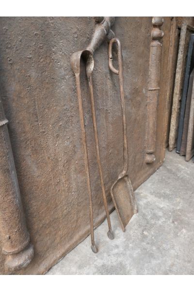 Antique French Fireplace Tools