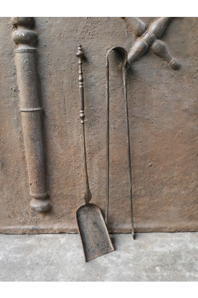 Antique French Fireplace Tools