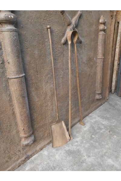 Antique French Fireplace Tools