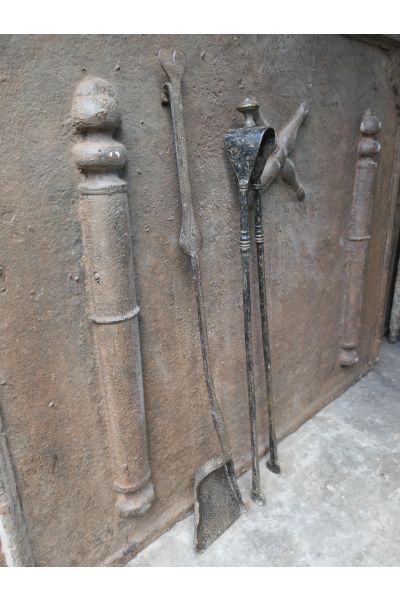 Antique French Fireplace Tools