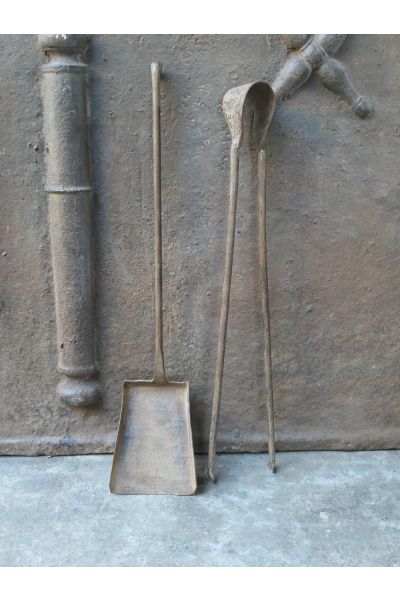 Antique French Fireplace Tools