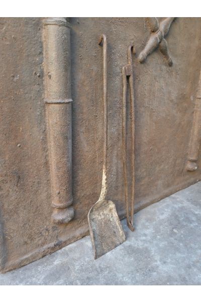 Antique French Fireplace Tools