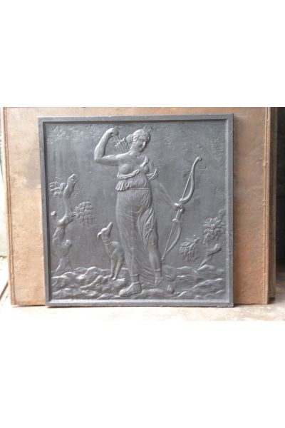 Diana Fireplace Back Plate