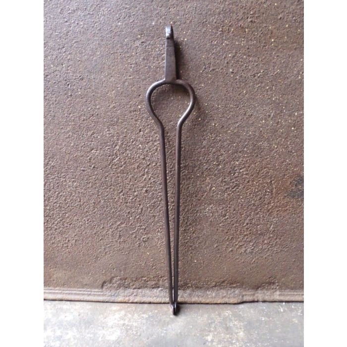 Antique Dutch Fire Tongs T3164 Charles Nijman Fireplace Antiques