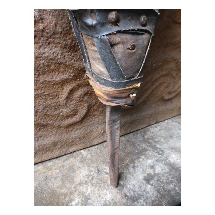 Antique Fire Bellow made of Wood, Iron 