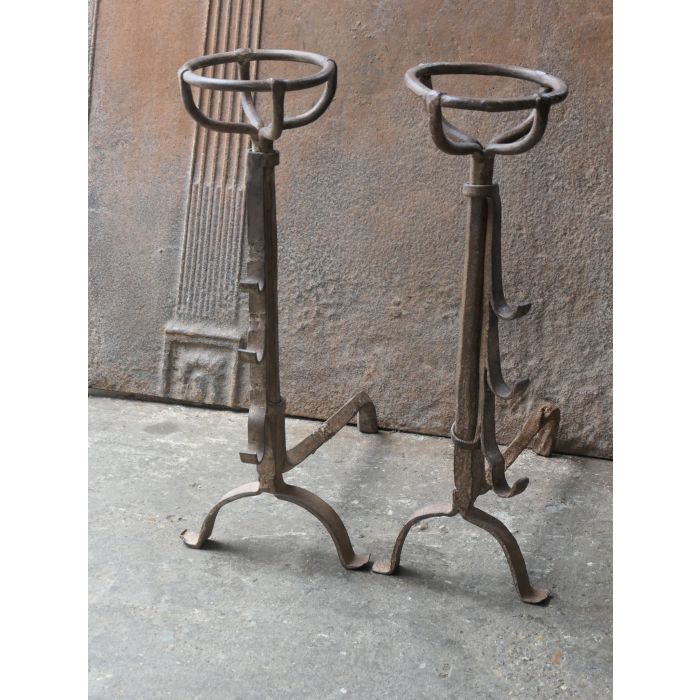 Cupdogs made of Wrought iron 