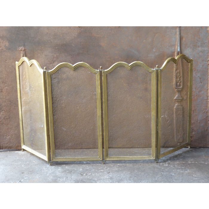 Brass Fireplace Screen made of Brass 