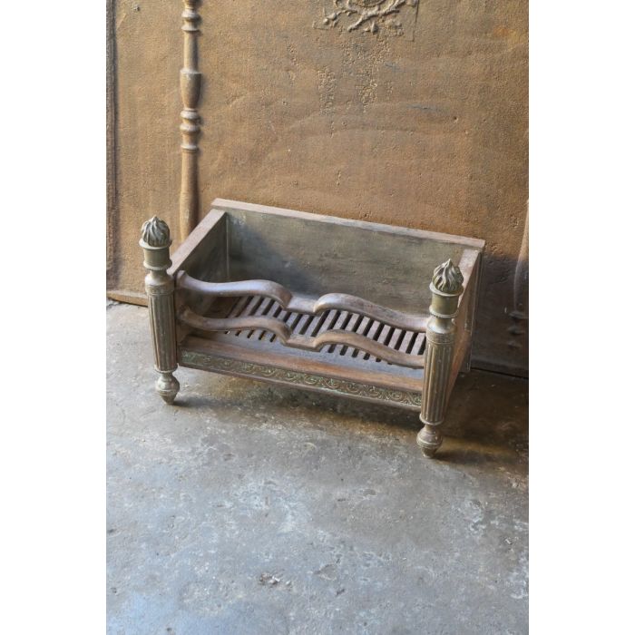 Victorian Fireplace Grate made of Cast iron, Brass 