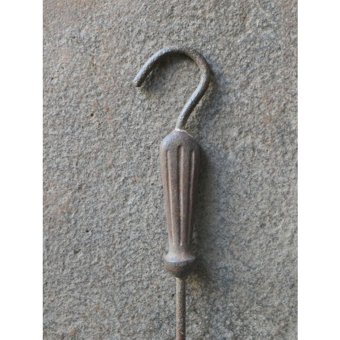 Victorian Fire Poker made of Cast iron, Wrought iron 