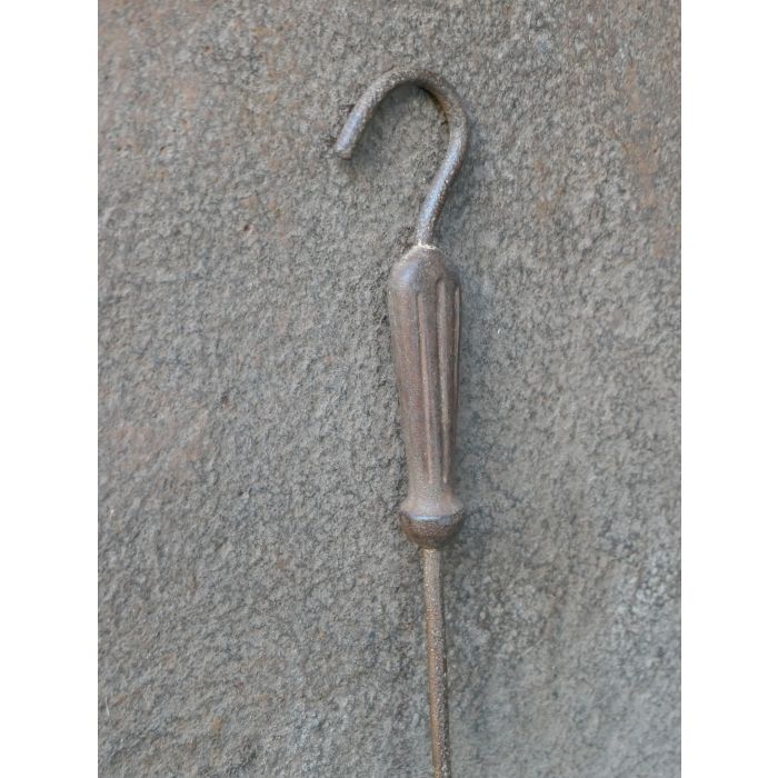 Victorian Fire Poker made of Cast iron, Wrought iron 